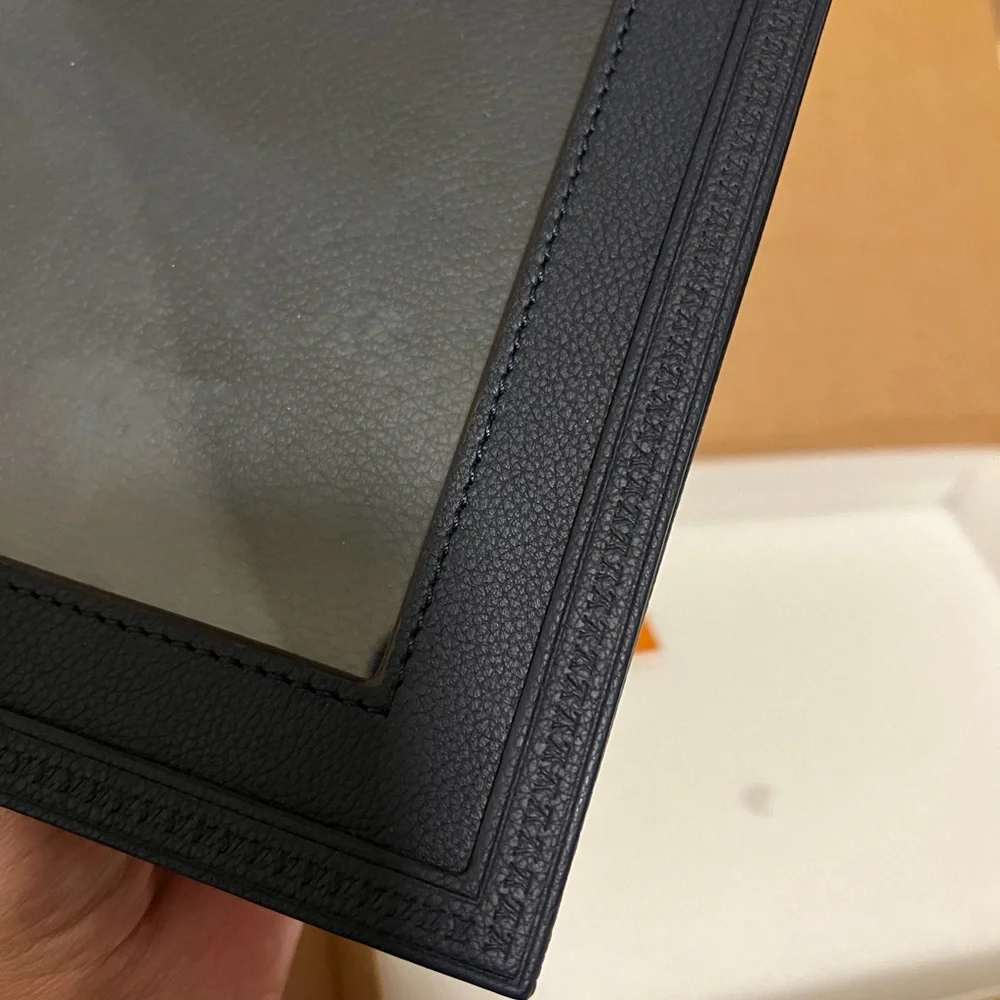 Louis Vuitton Black Leather Photo Picture Frame - Picture 6 of 7